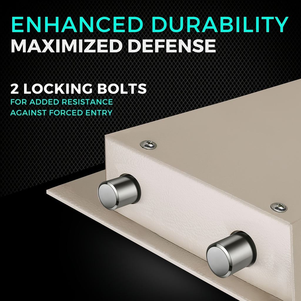 Heavy-duty Security Lock Box, Wall-mounted Key Cabinet with 40 Key Slots, Key Storage Box, Wall-mounted Lock Box for Key Storage, Suitable for Property Management, Hotels,